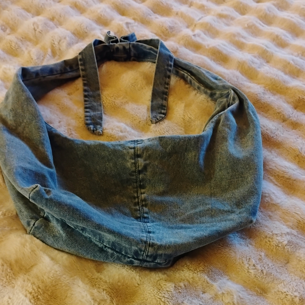 Denim Shoulder Bag